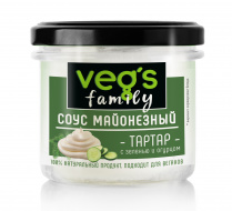 Соус майонезный ТарТар "VEG`S Family", 0,2 кг