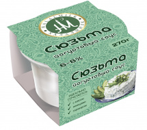Сюзьма "ХАЛАЛМИЛК" 6 - 8 %, 0,27 кг